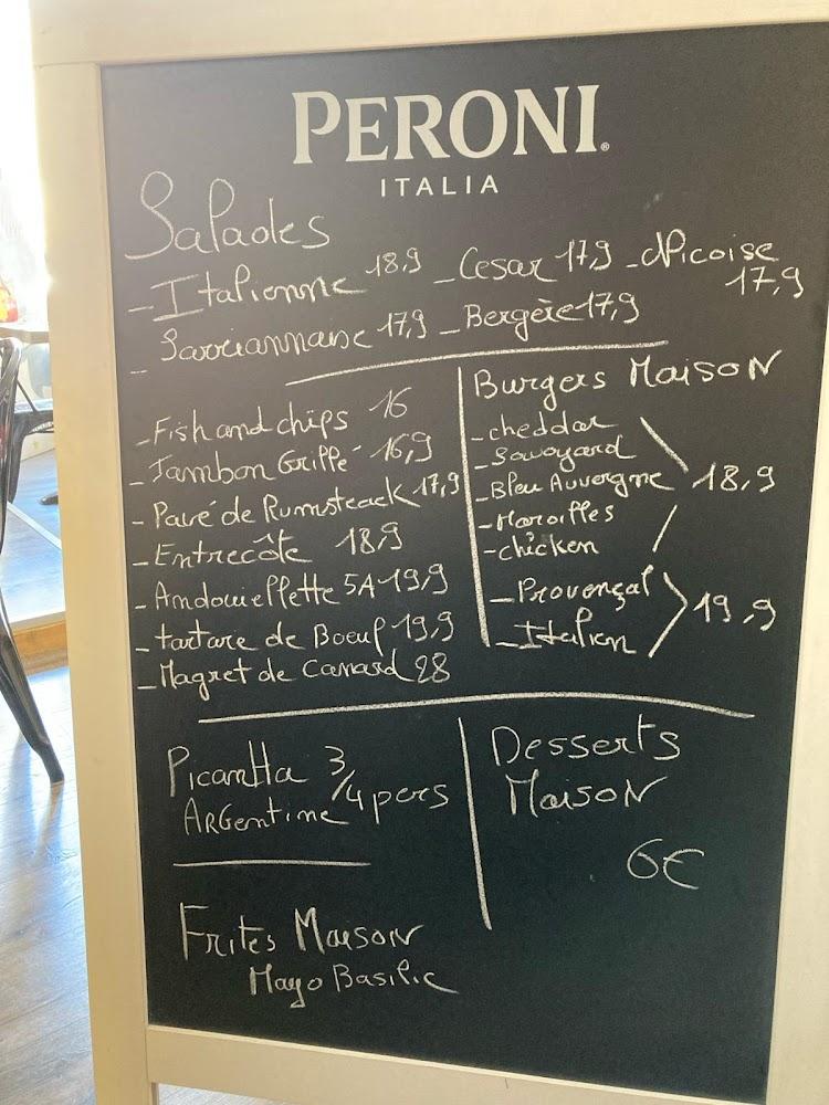 Le Sarrianais - Menu Image 1