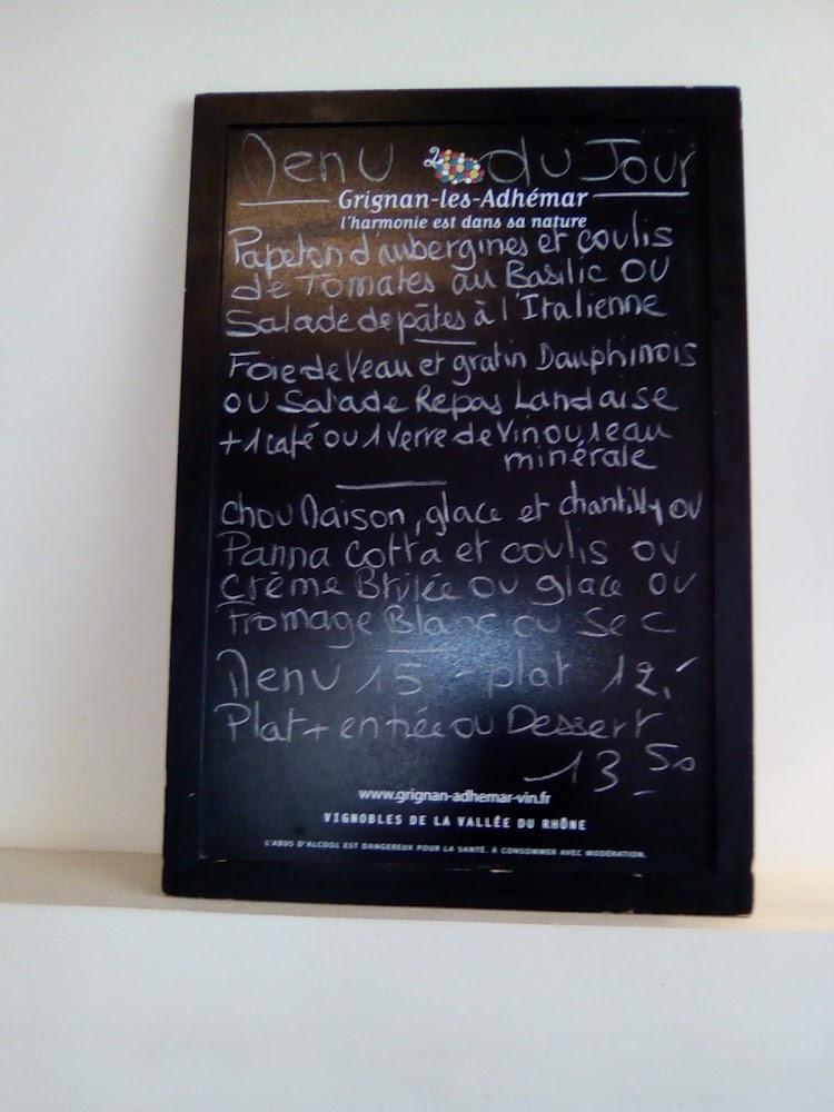 Le Sarrianais - Menu Image 2